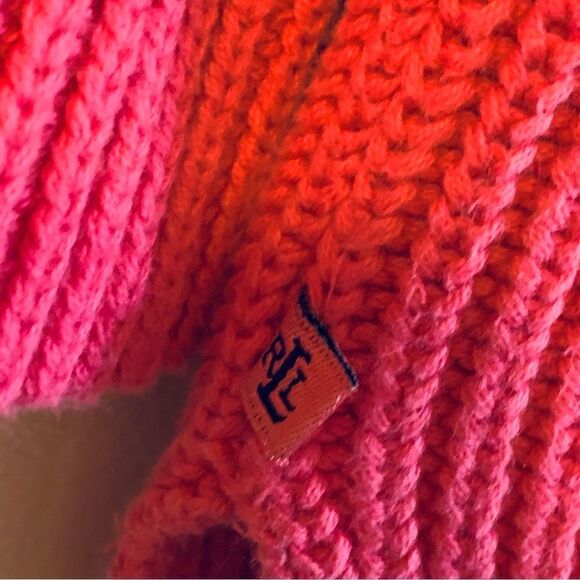 Ralph Lauren Pink Sweater Sz Small Gorgeous - Picture 4 of 5